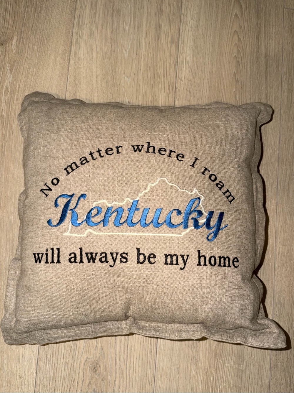 Kentucky pillow